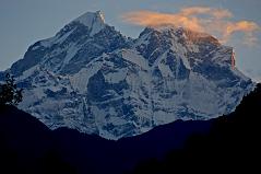 
Gauri Shankar at sunrise from Suri Dhoban
